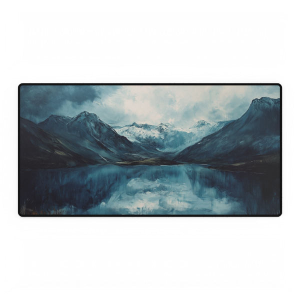 Snowdon Wales Painting (Edition II) — XXL Gaming Desk Mat — Full Top-Down Artwork View