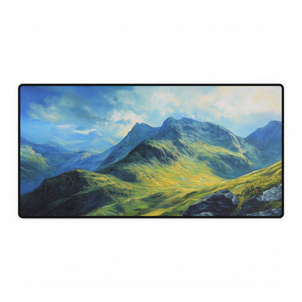 Snowdon Wales Painting (Edition IX) — XXL Gaming Desk Mat — Full Top-Down Artwork View