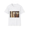Socrates Teaching Group of Students Graphic Unisex Softstyle T-Shirt - Front View