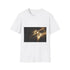 Solar Eclipse Casting Fractal Shadows — Graphic Cotton T-Shirt — Front Graphic Print View