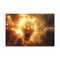 Solar Flare Shaped Like Screaming Face — 24×16 Canvas Wall Art — Front Gallery-Wrapped Canvas View