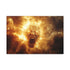 Solar Flare Shaped Like Screaming Face — 24×16 Canvas Wall Art — Front Gallery-Wrapped Canvas View