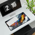 Solar Wings Casting Prism Shadows — XL & XXL Desk Mat — Gaming & Workspace Desk Setup View