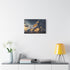 Space Cathedral Shaped Like Seashell — Stretched Canvas Wall Art — Living Room Wall Lifestyle View