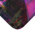 Space Garden in Glowing Greenhouse — Memory Foam Bath Mat — Microfibre Texture Close-Up View