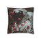 Spacesuit Blooming with Rose Petals — Double-Sided Cushion Cover — Front Double-Sided Cushion View