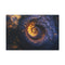 Spiral Nebula Forming Tree Trunk — Canvas Wall Art — Front Gallery-Wrapped Canvas View