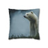 Spirit Bear Emerging from Cloud Mist — 40×40 Cushion Cover — Front 40×40 cm Square Cushion View
