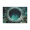 Stargate Opening Beneath Ocean Floor — Canvas Wall Art — Front Gallery-Wrapped Canvas View