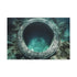 Stargate Opening Beneath Ocean Floor — Canvas Wall Art — Front Gallery-Wrapped Canvas View