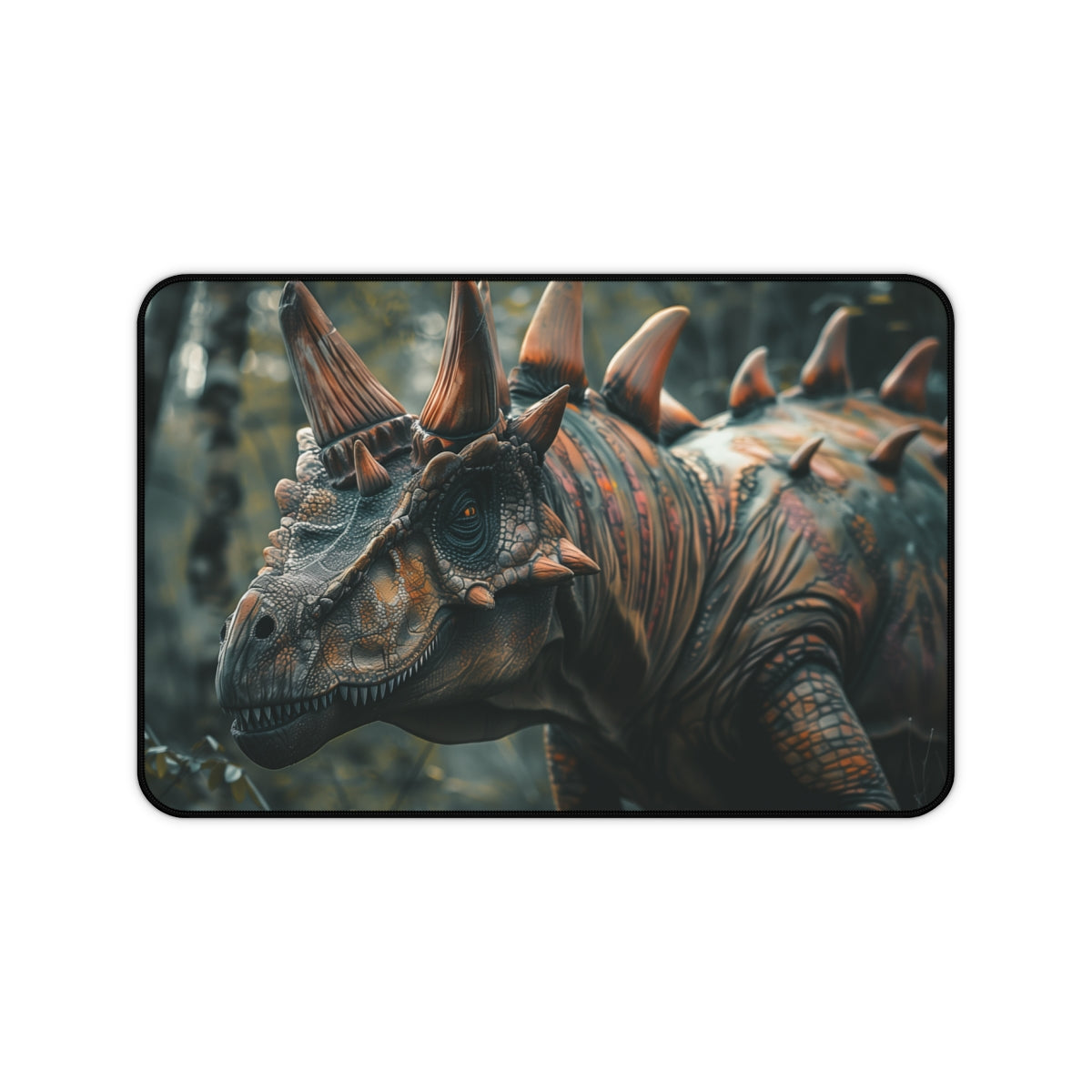 "Stegosaurus Desk Mat: Prehistoric Workspace Protector"