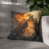 Storm Brewing from Violin — Double-Sided Cushion Cover — Sofa & Armchair Living Room Lifestyle View