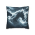 Storm Clouds Shaped Like Mythical Beasts — 40×40 Cushion Cover — Front 40×40 cm Square Cushion View