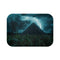 Storm over an Electric Pyramid (Edition II) — 61×43 Memory Foam Bath Mat — Top-Down Velvet Microfibre Artwork View
