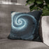 Storm Shaped Like Spiral Eye — Double-Sided Cushion Cover — Sofa & Armchair Living Room Lifestyle View