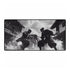 Street Samurai Mid Battle in Storm — XXL Gaming Desk Mat — Full Top-Down Artwork View