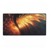 Sunlight Forming Fractal Wings — XL & XXL Desk Mat — Full Top-Down Artwork View