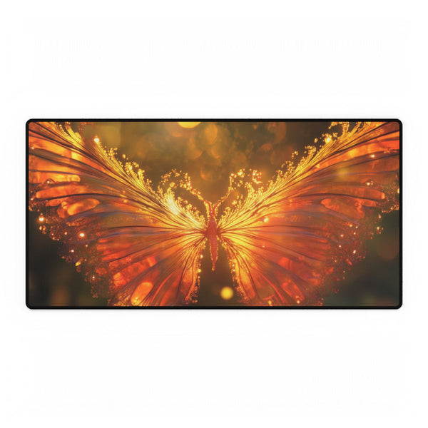 Sunlight Forming Fractal Wings (Edition III) — XXL Gaming Desk Mat — Full Top-Down Artwork View