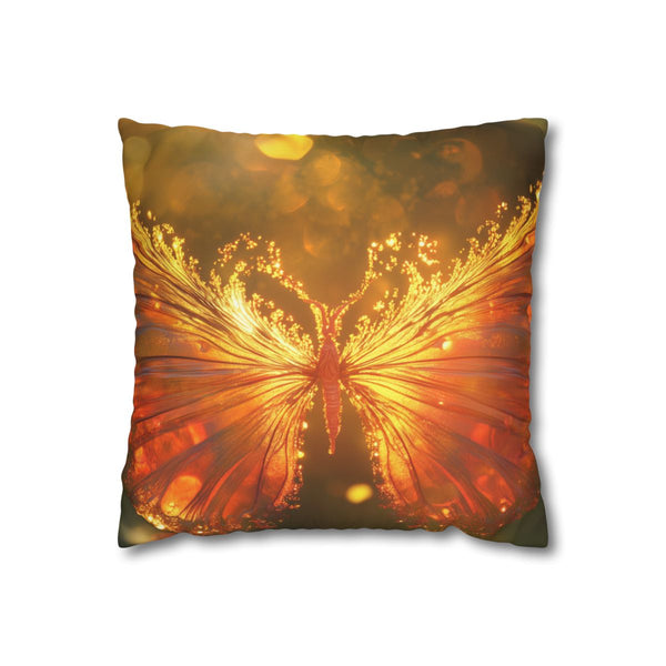 Sunlight Forming Fractal Wings (Edition V) — Double-Sided Cushion Cover — Front Double-Sided Cushion View