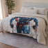 Superman — 50×60 Plush Throw Blanket — Draped Over Sofa & Bed Lifestyle View