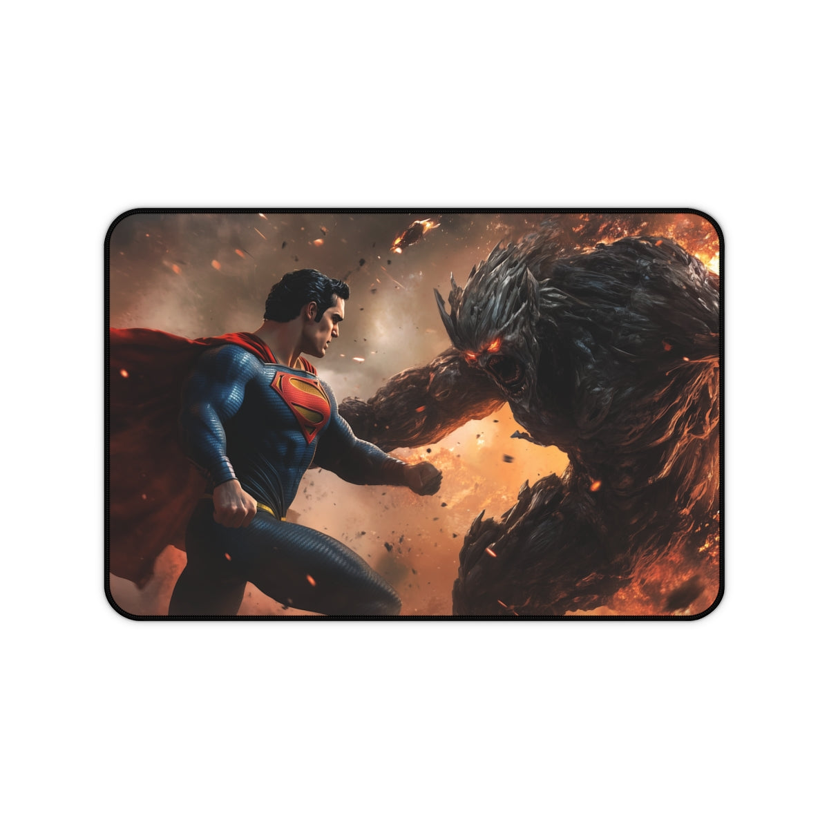 "Superman vs Doomsday Desk Mat"