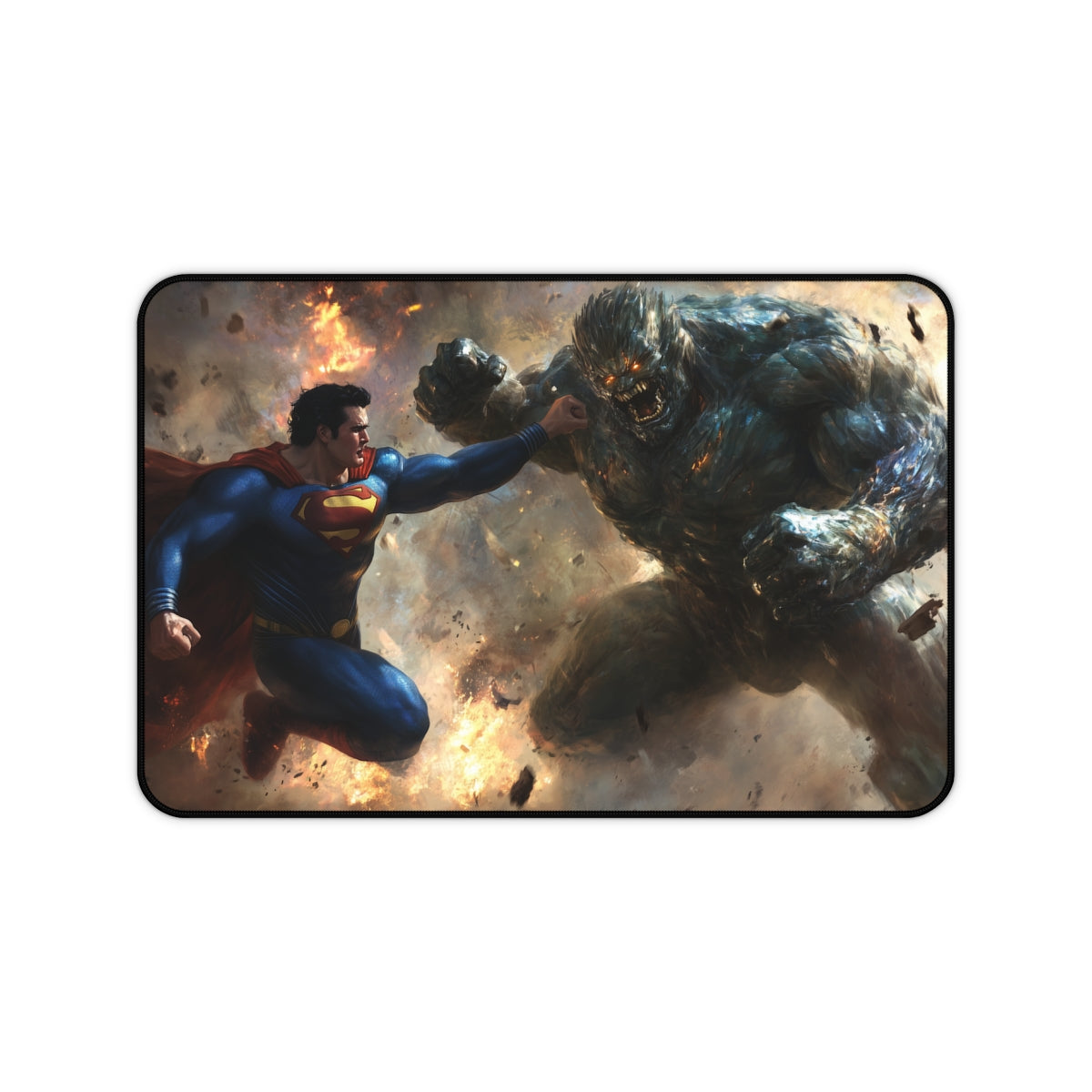 "Superman vs Doomsday Epic Battle Mat"