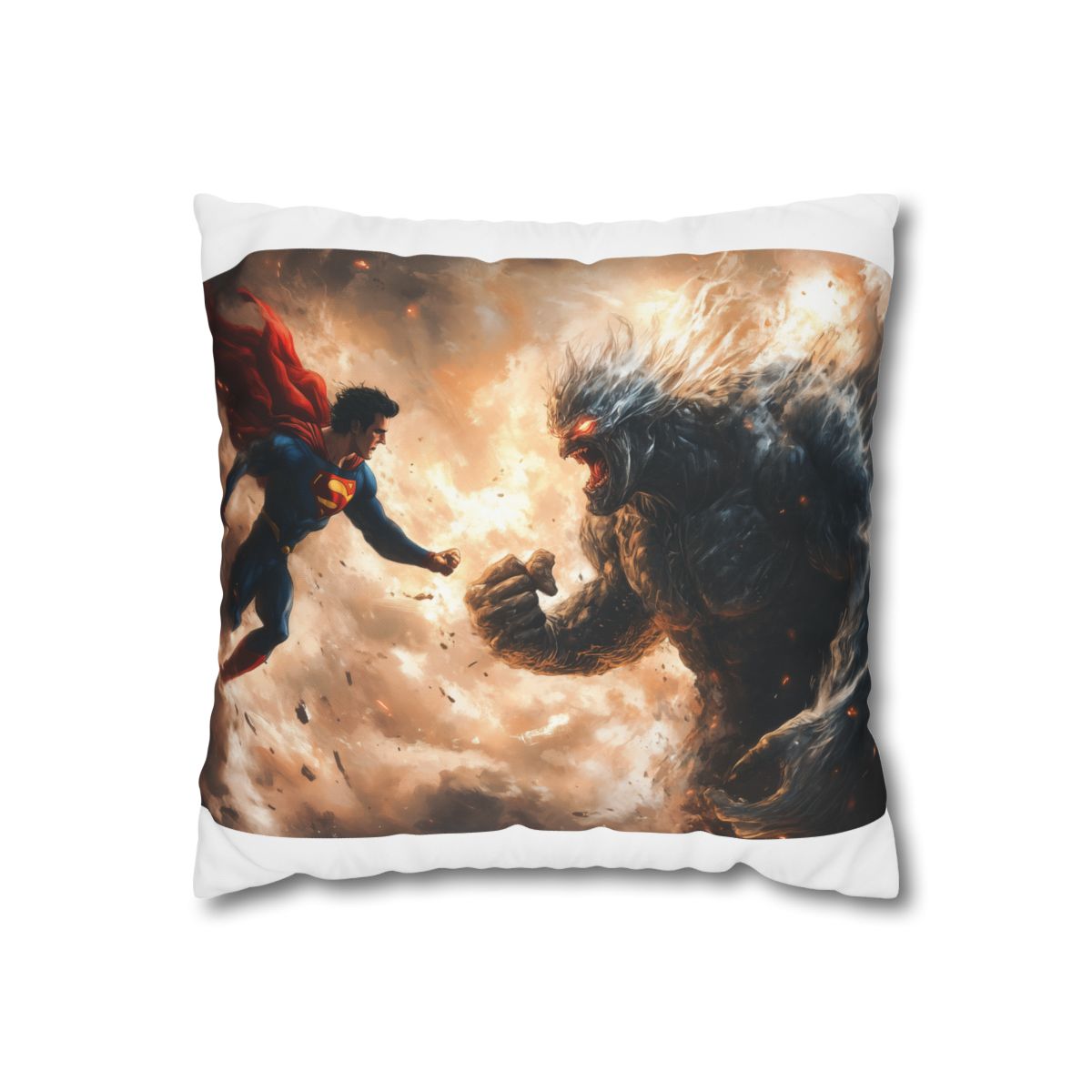 Superman vs Doomsday Pillowcase: Ultimate Battle