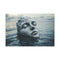 Surreal Face Melting into Ocean (Edition IV) — 24×16 Canvas Wall Art — Front Gallery-Wrapped Canvas View