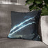Sword Forged in Thunderstorm — Double-Sided Cushion Cover — Sofa & Armchair Living Room Lifestyle View