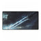 Sword Forged in Thunderstorm — XXL Gaming Desk Mat — Full Top-Down Artwork View