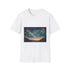 Tapestry Woven from Constellations Graphic Unisex Softstyle T-Shirt - Front View
