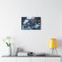Tarkin Commanding the Death Star Crew, — Stretched Canvas Wall Art — Living Room Wall Lifestyle View