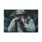 Theodore Roosevelt in Rugged Mountain Wilderness — 24×16 Canvas Wall Art — Front Gallery-Wrapped Canvas View