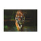Tiger Emerging from Digital Glitch — 24×16 Canvas Wall Art — Front Gallery-Wrapped Canvas View