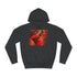 Tiger Woods Graphic Unisex College Hoodie - Jet Black Front