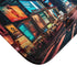 Times Square Night — Non-Slip Bath Mat — Cushioned Memory Foam & Non-Slip Backing Detail