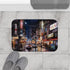 Tokyo Night — Non-Slip Bath Mat — Bathroom Floor Lifestyle View