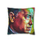Tom Hanks Watercolor Neon Colors — Double-Sided Cushion Cover — Front Double-Sided Cushion View