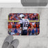 Tom Brady Championship Quarterback — Non-Slip Bath Mat — Bathroom Floor Lifestyle View