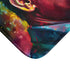 Tom Hanks Neon Pop Art Watercolor — Non-Slip Bath Mat — Cushioned Memory Foam & Non-Slip Backing Detail