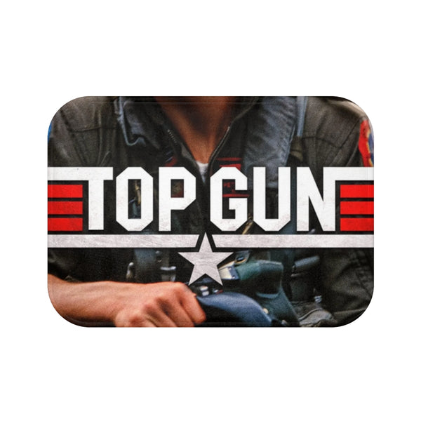 Top Gun — Memory Foam Bath Mat — Top-Down Memory Foam Bath Mat View