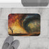 Tornado Fine Art — Non-Slip Bath Mat — Bathroom Floor Lifestyle View
