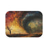 Tornado Fine Art — Non-Slip Bath Mat — Top-Down Velvet Microfibre Artwork View