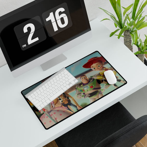 Toy Story 2 — XXL Gaming Desk Mat — Gaming & Workspace Desk Setup View