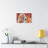 Trae Young — 24×16 Canvas Wall Art — Living Room Wall Lifestyle View