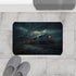 Train — 61×43 Memory Foam Bath Mat — Modern Bathroom Floor Lifestyle View