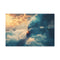 Train Riding Rails Through the Clouds — 24×16 Canvas Wall Art — Front Gallery-Wrapped Canvas View