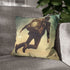 Traveler Floating Above Time — Double-Sided Cushion Cover — Sofa & Armchair Living Room Lifestyle View