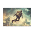 Traveler Floating Above Time — 24×16 Canvas Wall Art — Front Gallery-Wrapped Canvas View