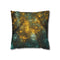 Tree Canopy Glowing Like City Lights — Double-Sided Cushion Cover — Front Double-Sided Cushion View